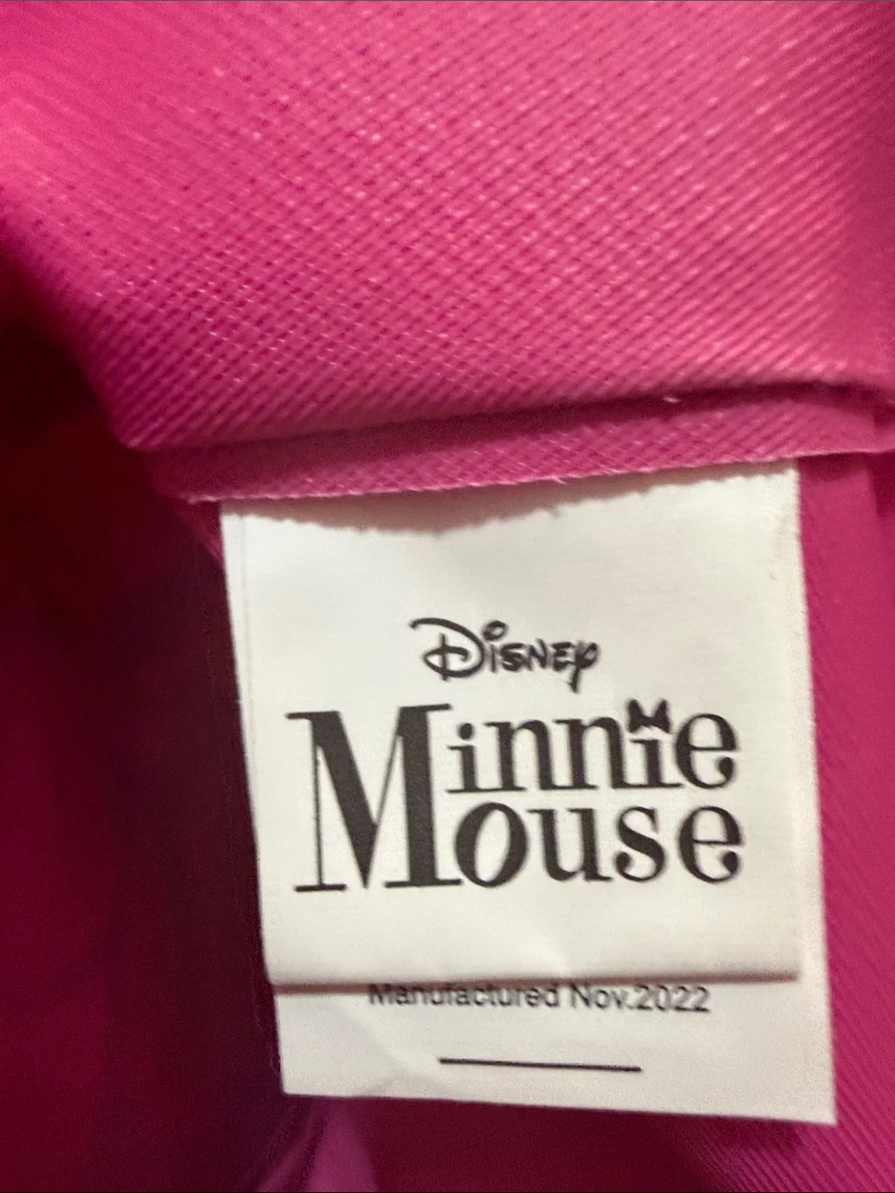 Minnie Mouse Pink Kids Tote Bag